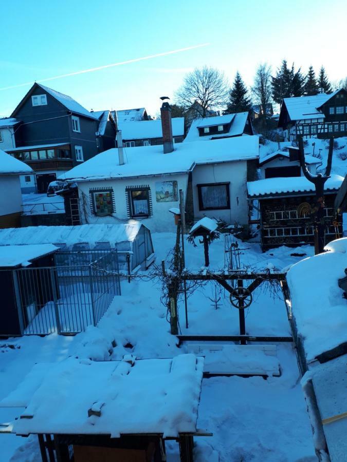 Ferienwohnung Kupfer Schmiedefeld am Rennsteig Exterior foto